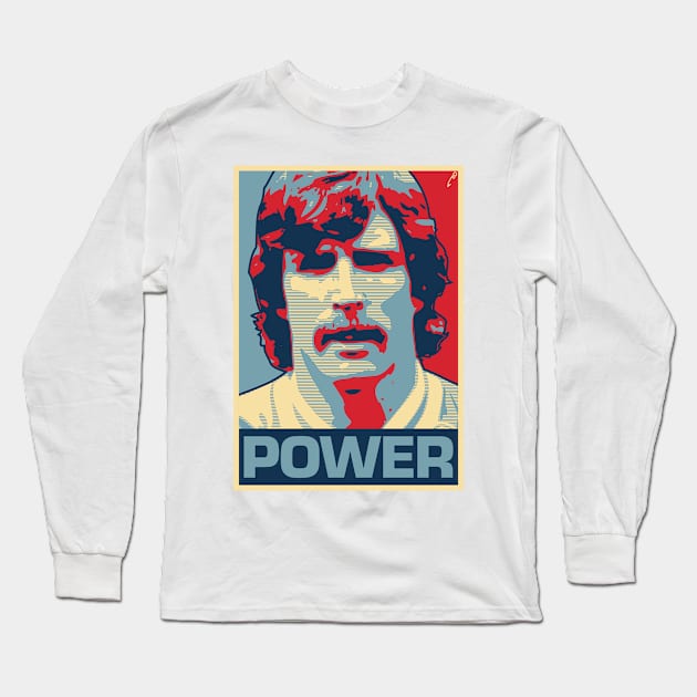 Power Long Sleeve T-Shirt by DAFTFISH